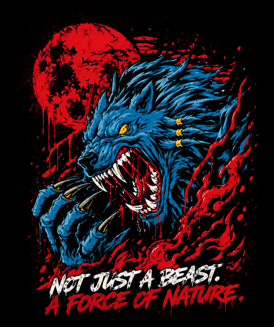 Not Just A Beast. A Force Of Nature. Graphic Tee