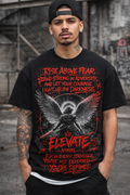 Rise Above Fear Graphic Tee – Elevate Apparel