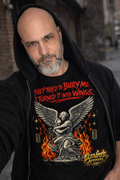 Rise Above Tee – “Turned It Into Wings” Graphic Shirt